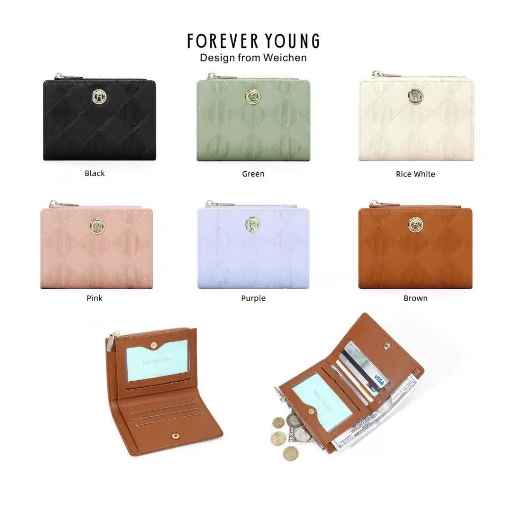 Ví nữ nhỏ Forever Young sang trọng mỏng nhẹ W238