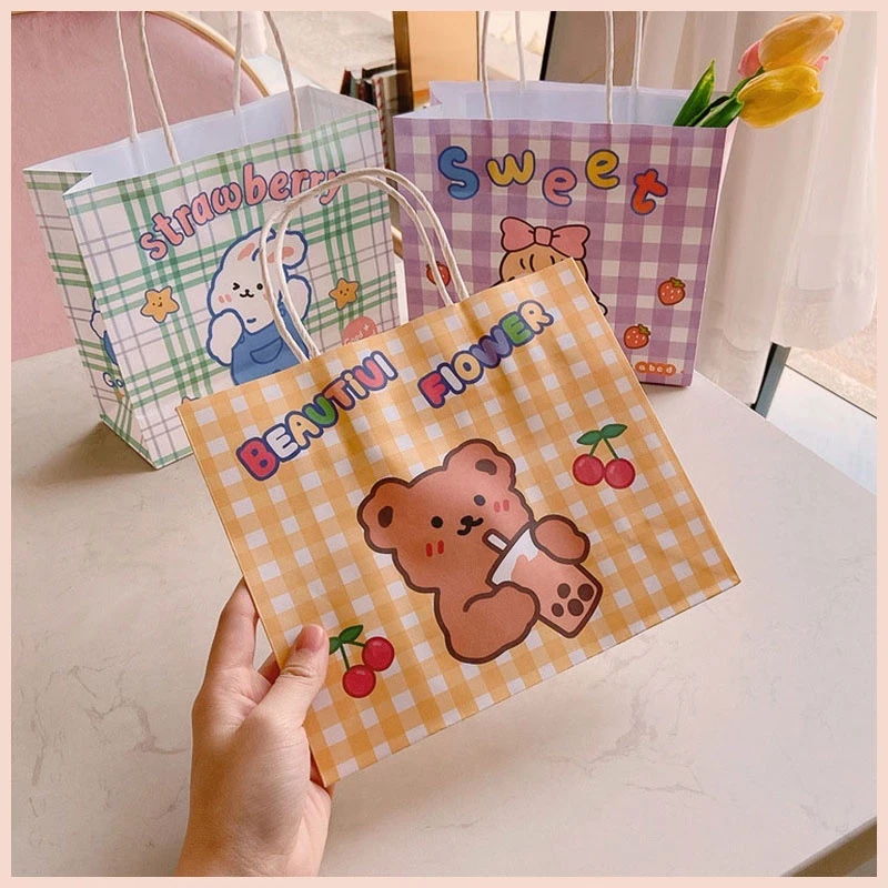 Túi giấy đựng quà tặng noel hoạt hình dễ thương TINA SHOP PK441