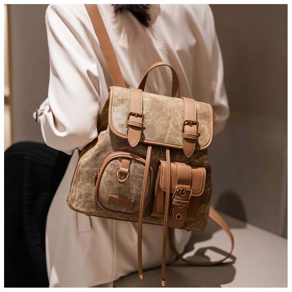 Ba lô Amara dáng vintage cá tính