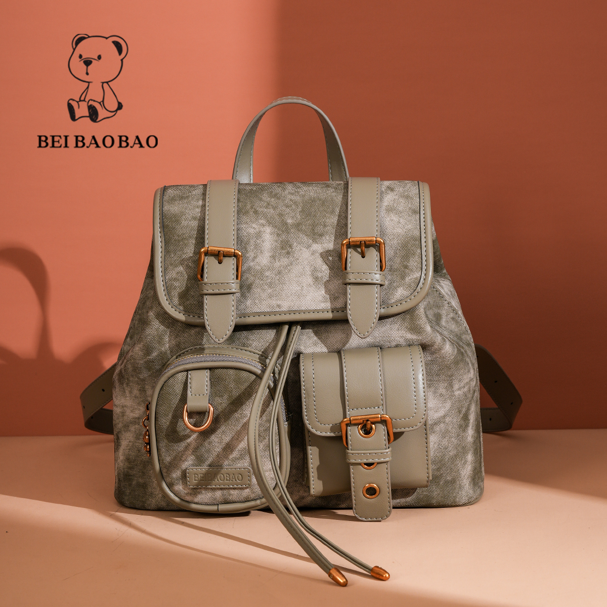 Ba lô Amara dáng vintage cá tính