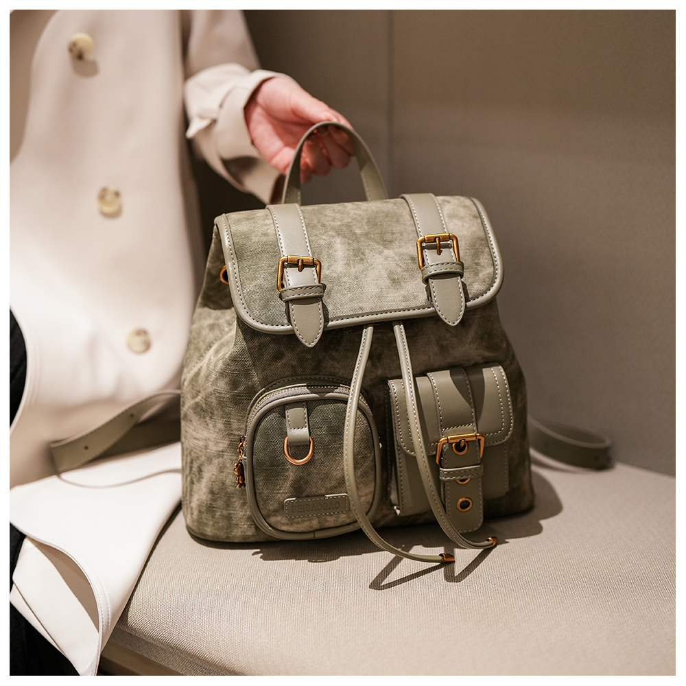 Ba lô Amara dáng vintage cá tính