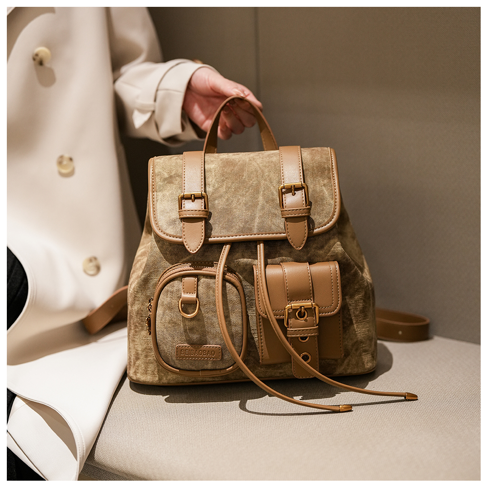 Ba lô Amara dáng vintage cá tính