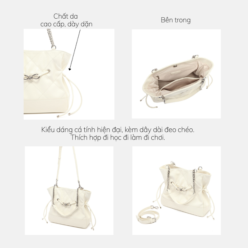 Túi MICOCAH Cassidy Chính hãng dáng tote đeo vai cao cấp