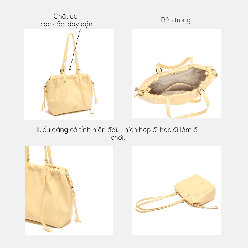 Túi MICOCAH Kiana Chính hãng cao cấp hobo vừa laptop 16inch