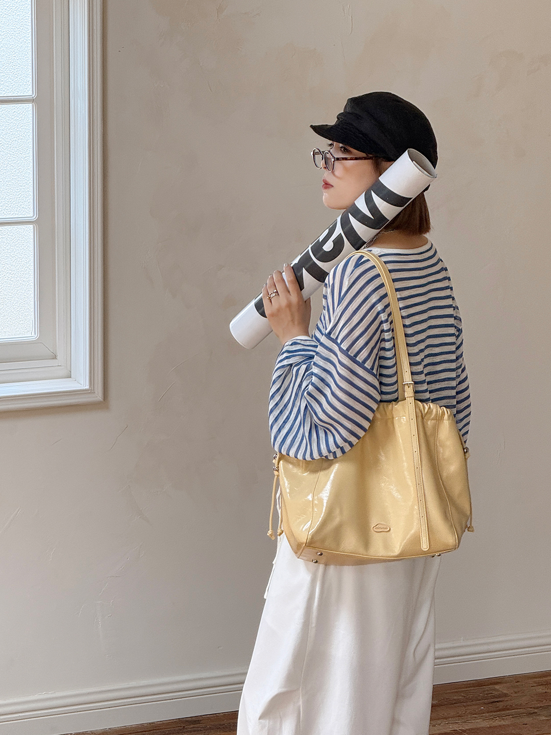 Túi MICOCAH Kiana Chính hãng cao cấp hobo vừa laptop 16inch