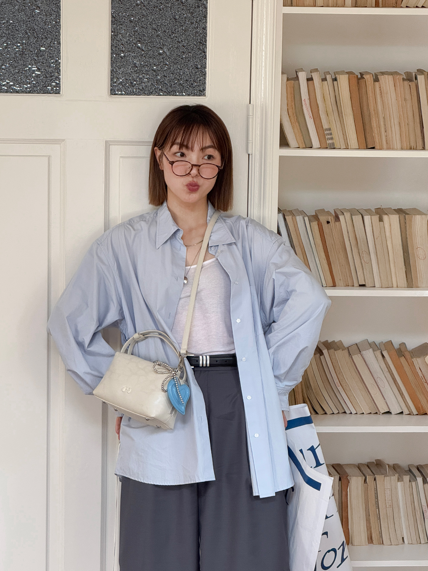 Túi MICOCAH Kimber Chính hãng nhỏ xinh kèm charm đeo chéo