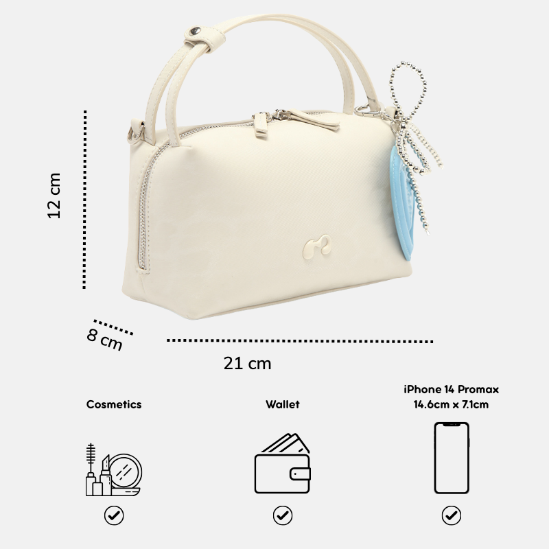 Túi MICOCAH Kimber Chính hãng nhỏ xinh kèm charm đeo chéo