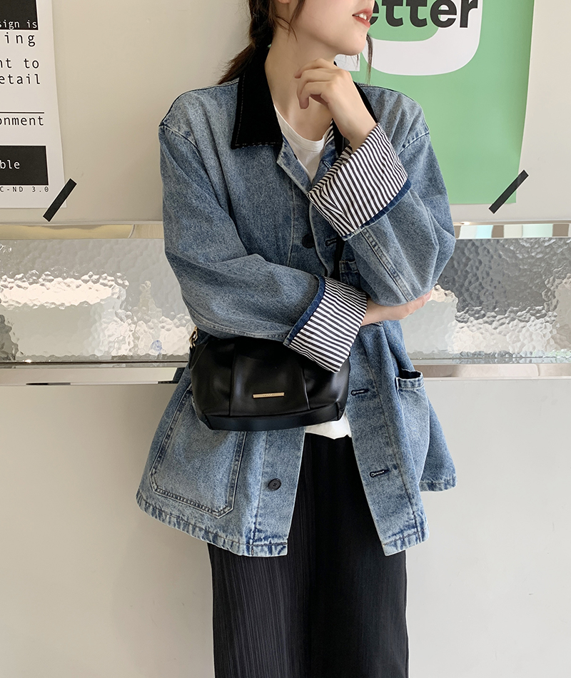 Túi Micocah cầm tay da nhún đeo chéo nữ đi chơi mini đẹp Hàn Quốc Tina Shop M497 NSG623