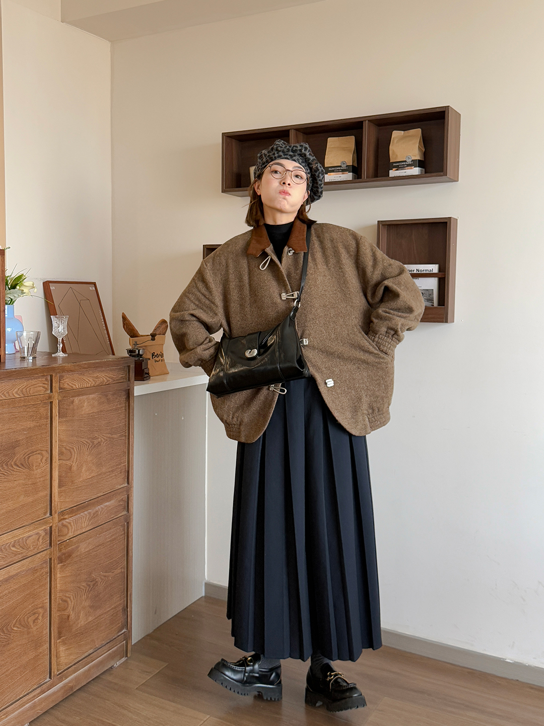 Túi nữ MICOCAH Freya đeo vai retro cá tính M618 Tina Shop