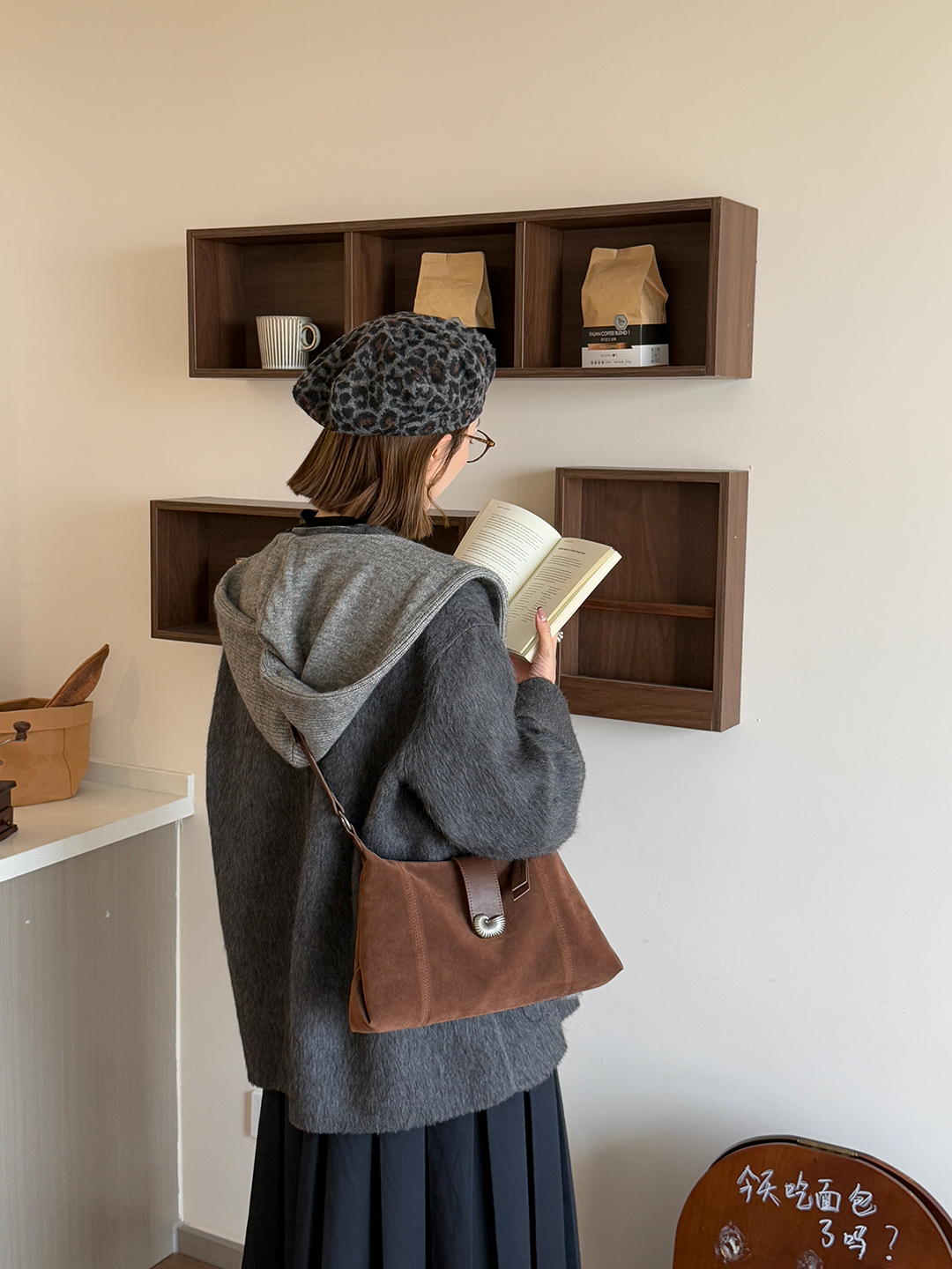 Túi nữ MICOCAH Freya đeo vai retro cá tính M618 Tina Shop