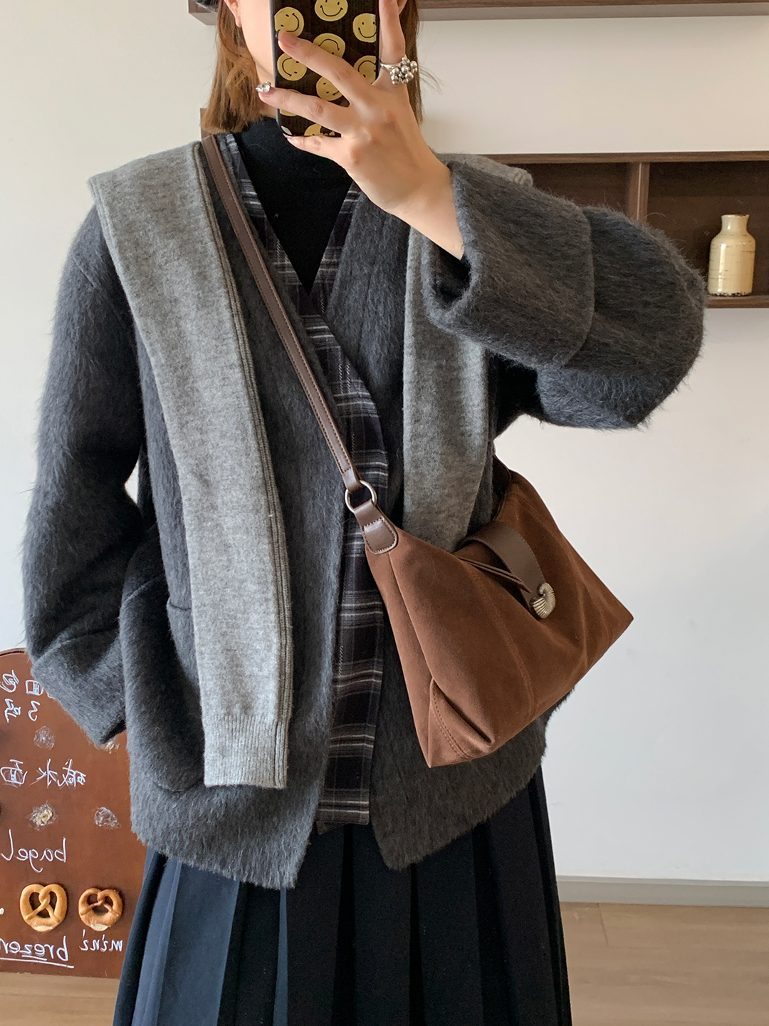 Túi nữ MICOCAH Freya đeo vai retro cá tính M618 Tina Shop