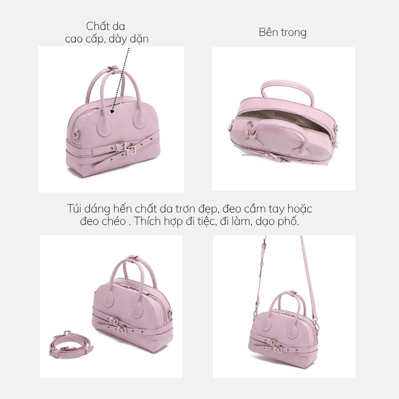 Túi nữ MICOCAH Juliette dáng hến công sở