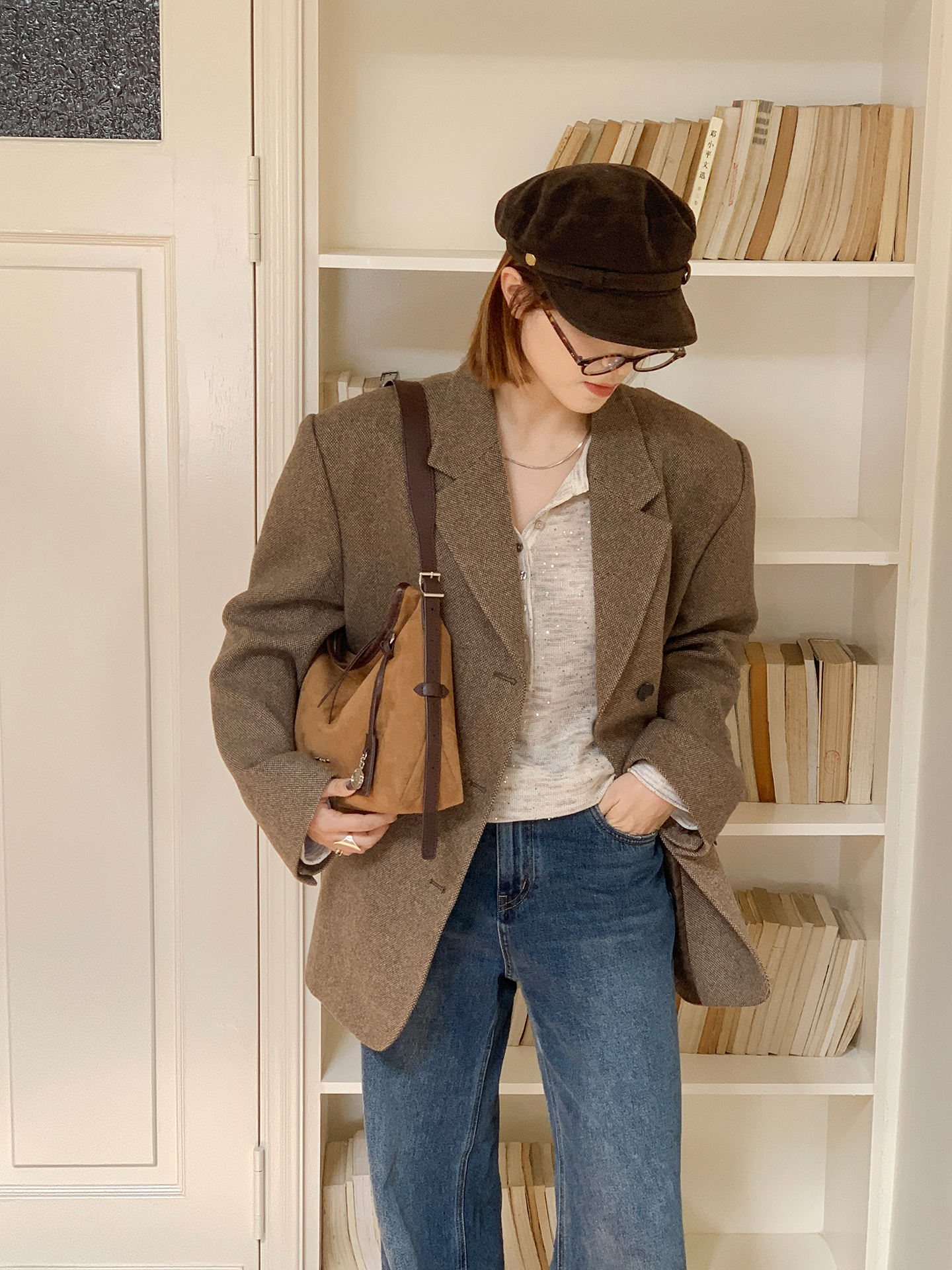 Túi nữ MICOCAH Savannah dáng hobo cá tính kèm keychain
