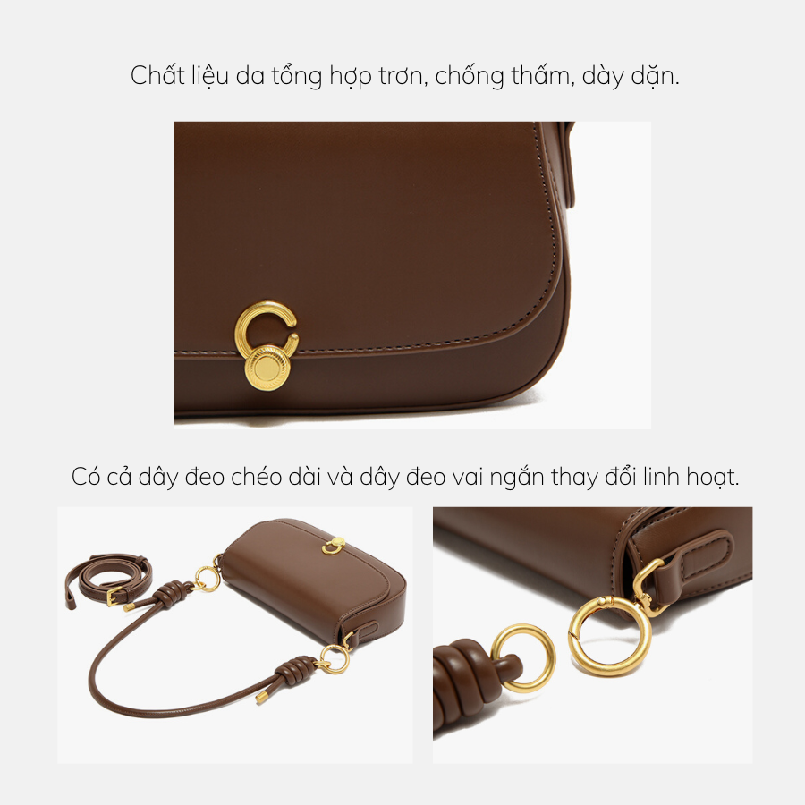 Túi nữ Micocah Timi đeo vai thanh lịch công sở M486 Tina Shop