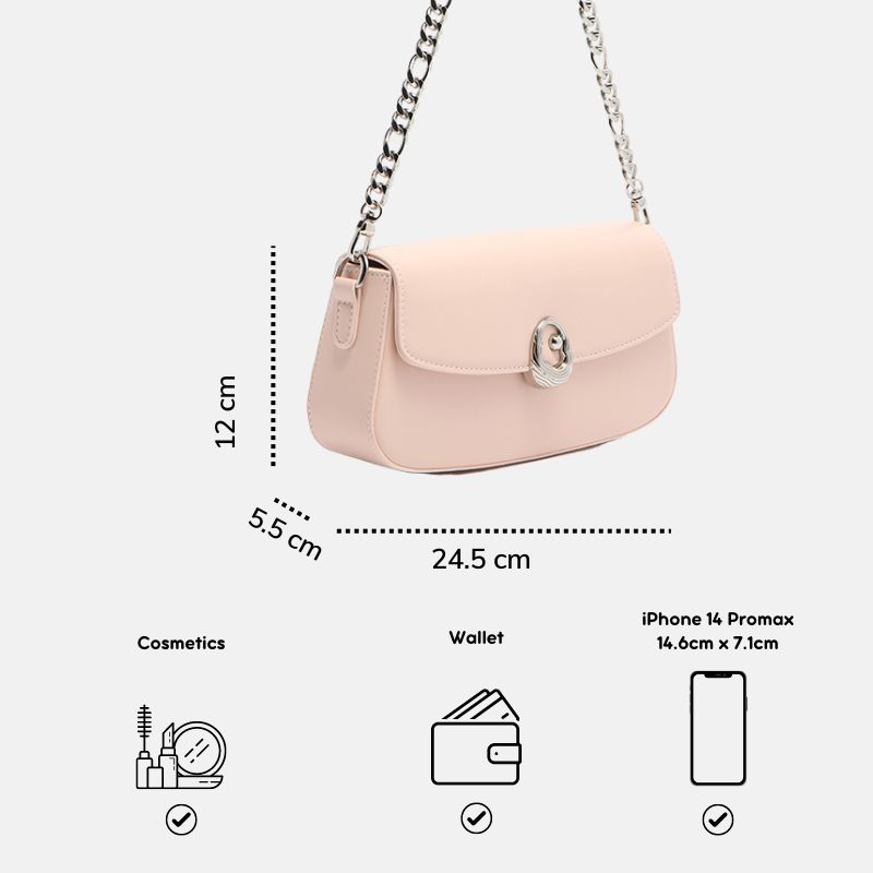 Túi xách nhỏ MICOCAH Baguette đeo vai M579 Tina Shop