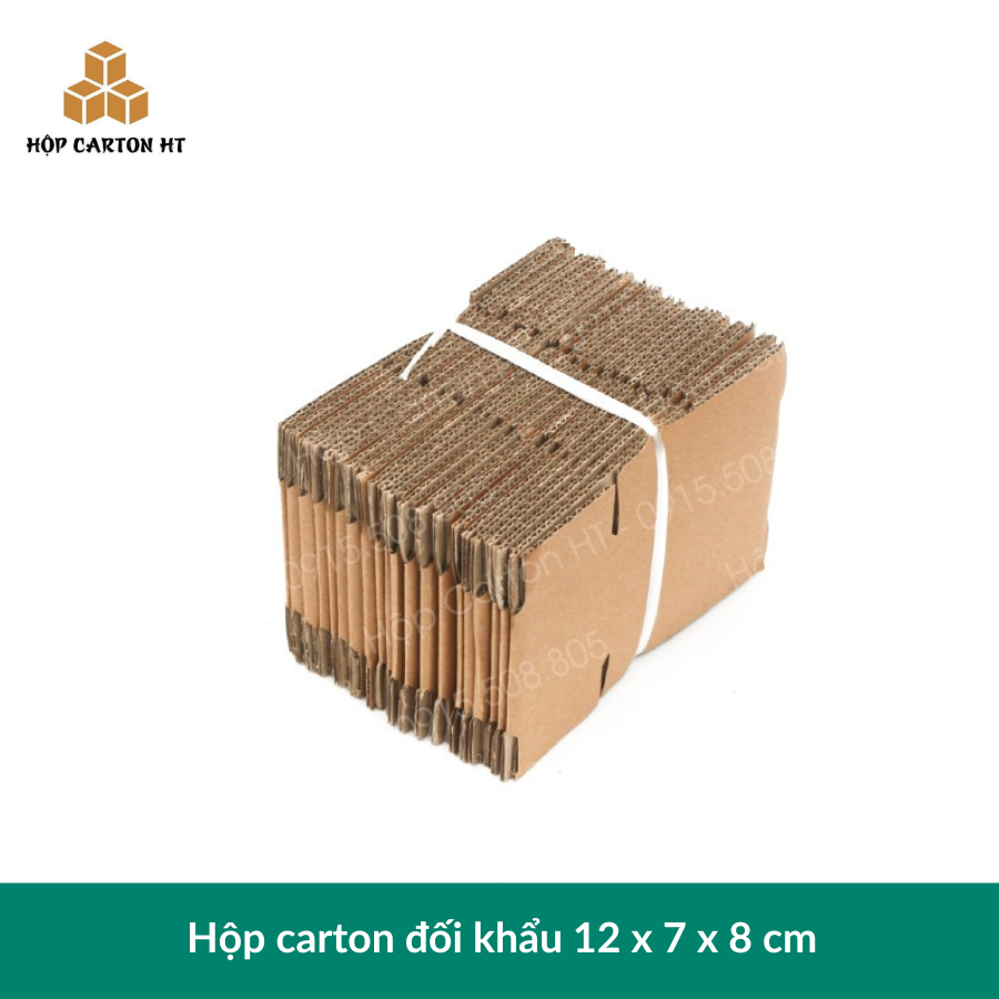 Hộp carton E 12x7x8