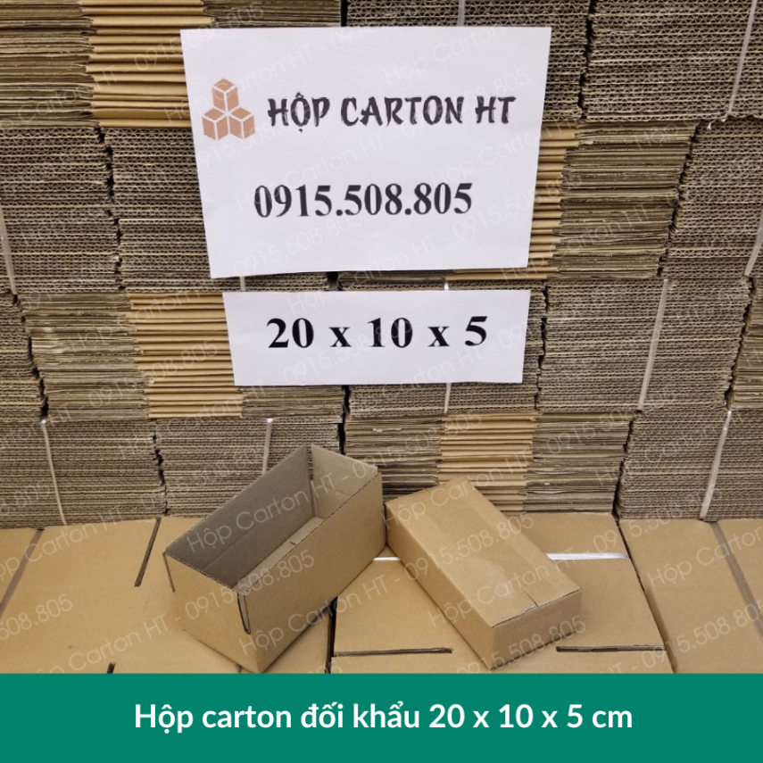 Hộp carton E  20x10x5