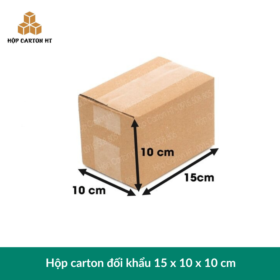 Hộp carton E 15x10x10