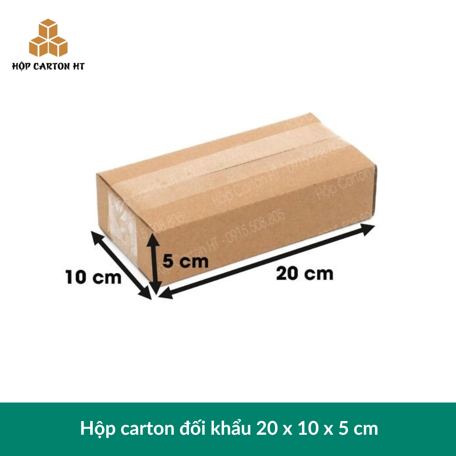 Hộp carton E  20x10x5