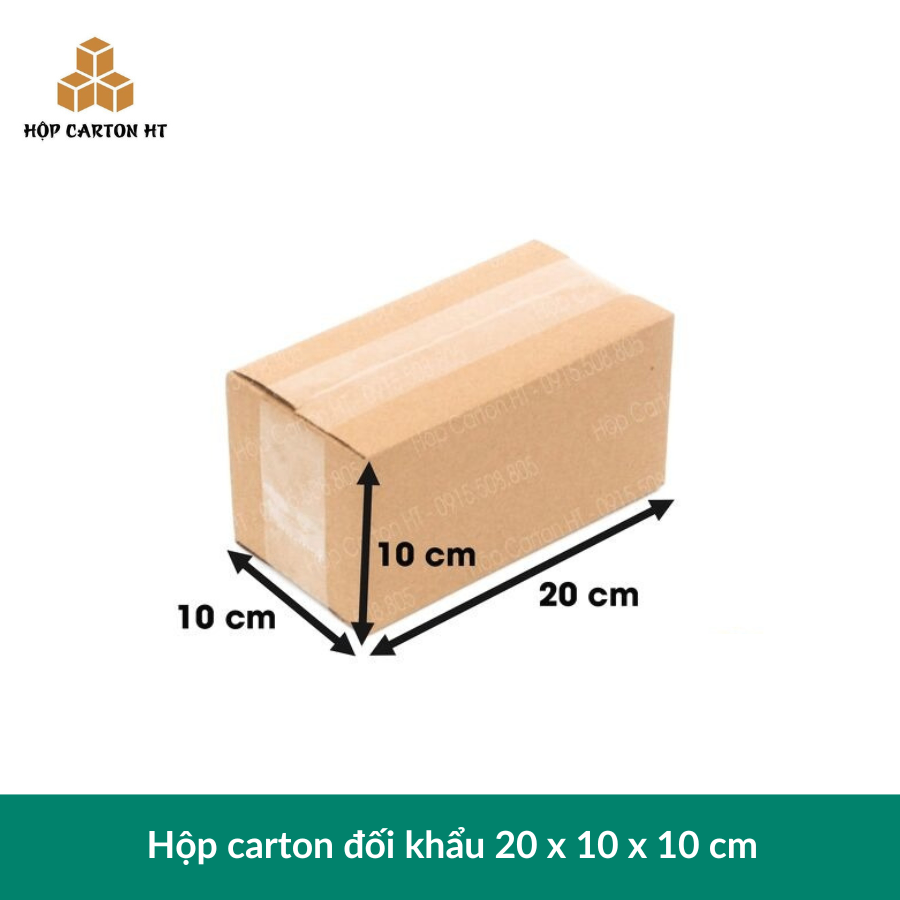 Hộp carton E  20x10x10