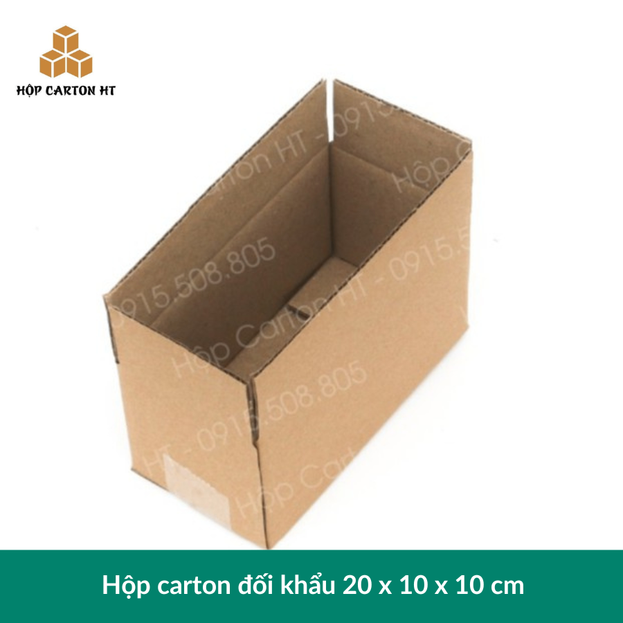 Hộp carton E  20x10x10