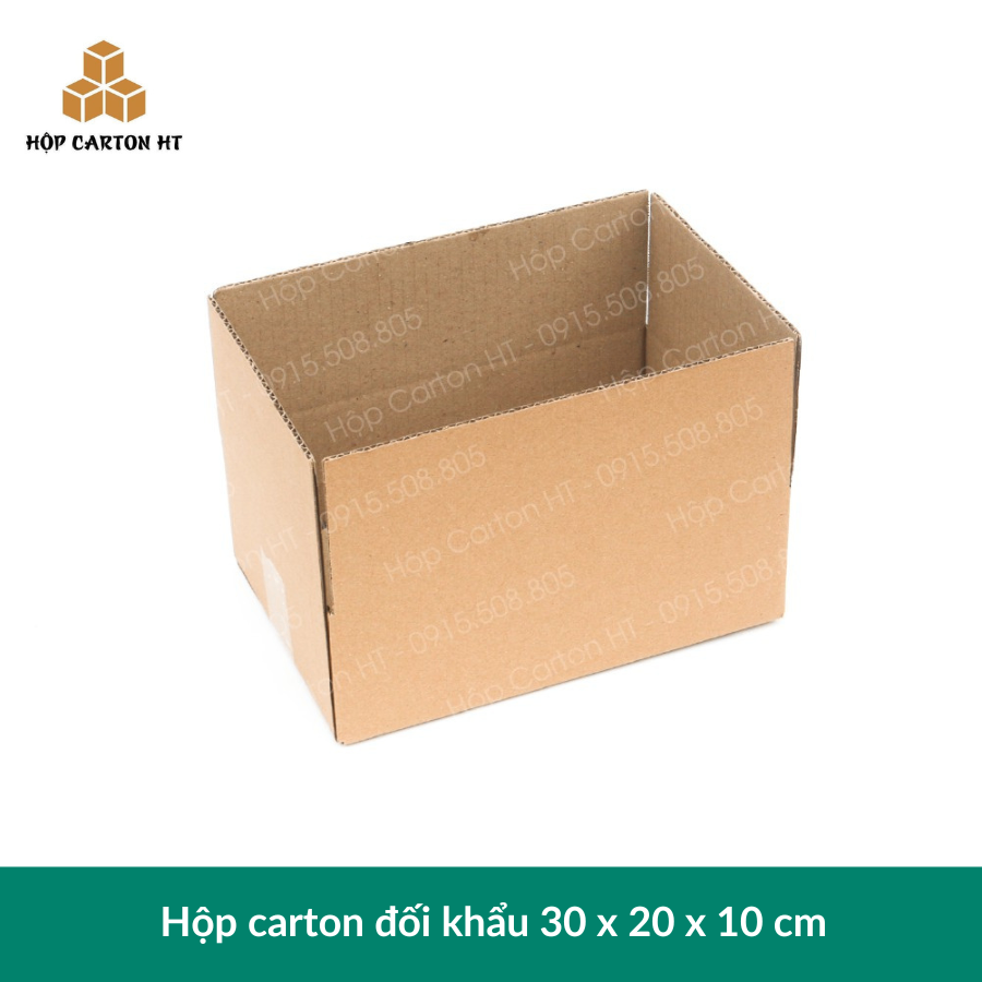 Hộp carton B 30x20x10