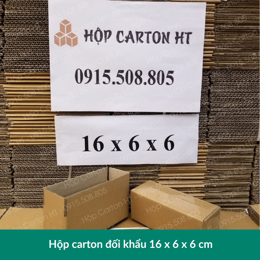 Hộp carton  E 16x6x6