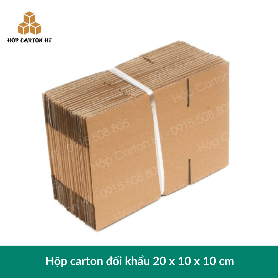 Hộp carton E  20x10x10