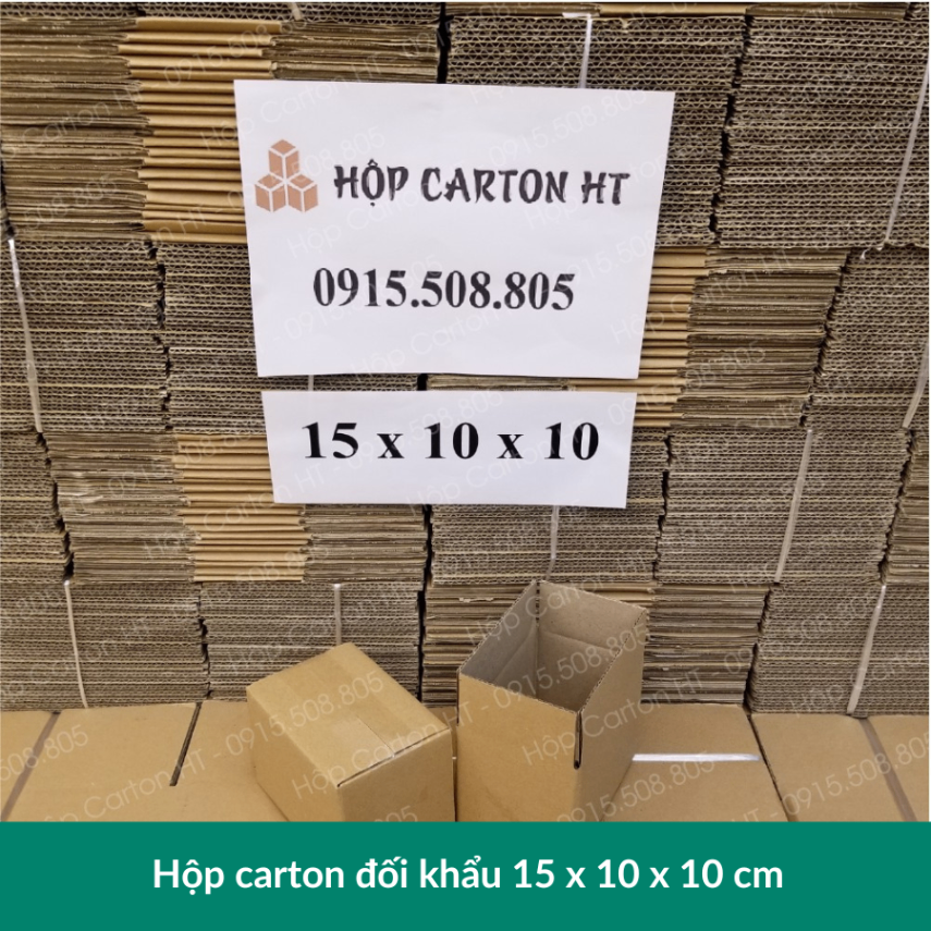 Hộp carton E 15x10x10