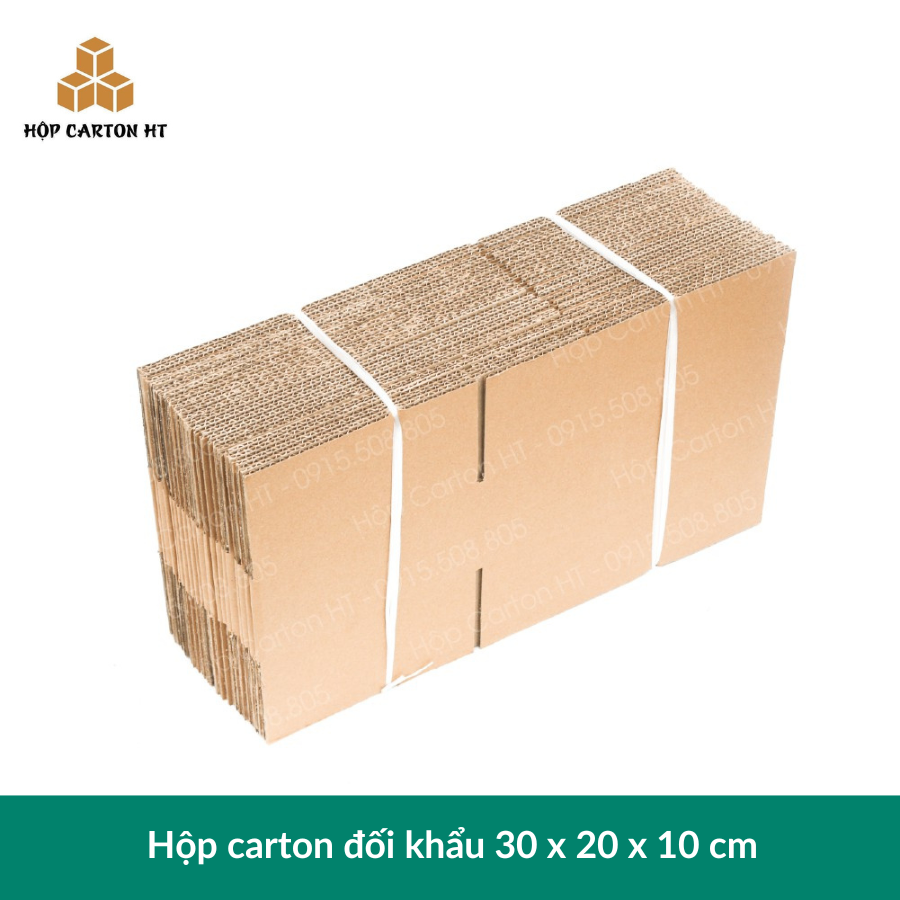 Hộp carton B 30x20x10