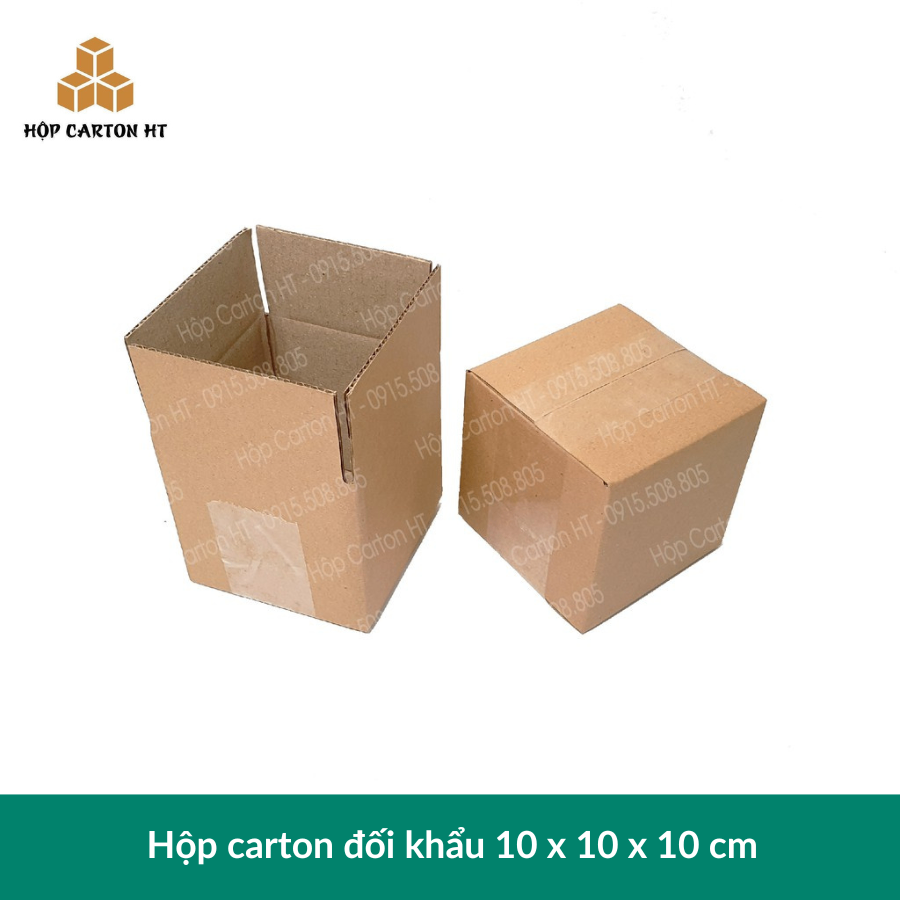 Hộp carton  E 10x10x10