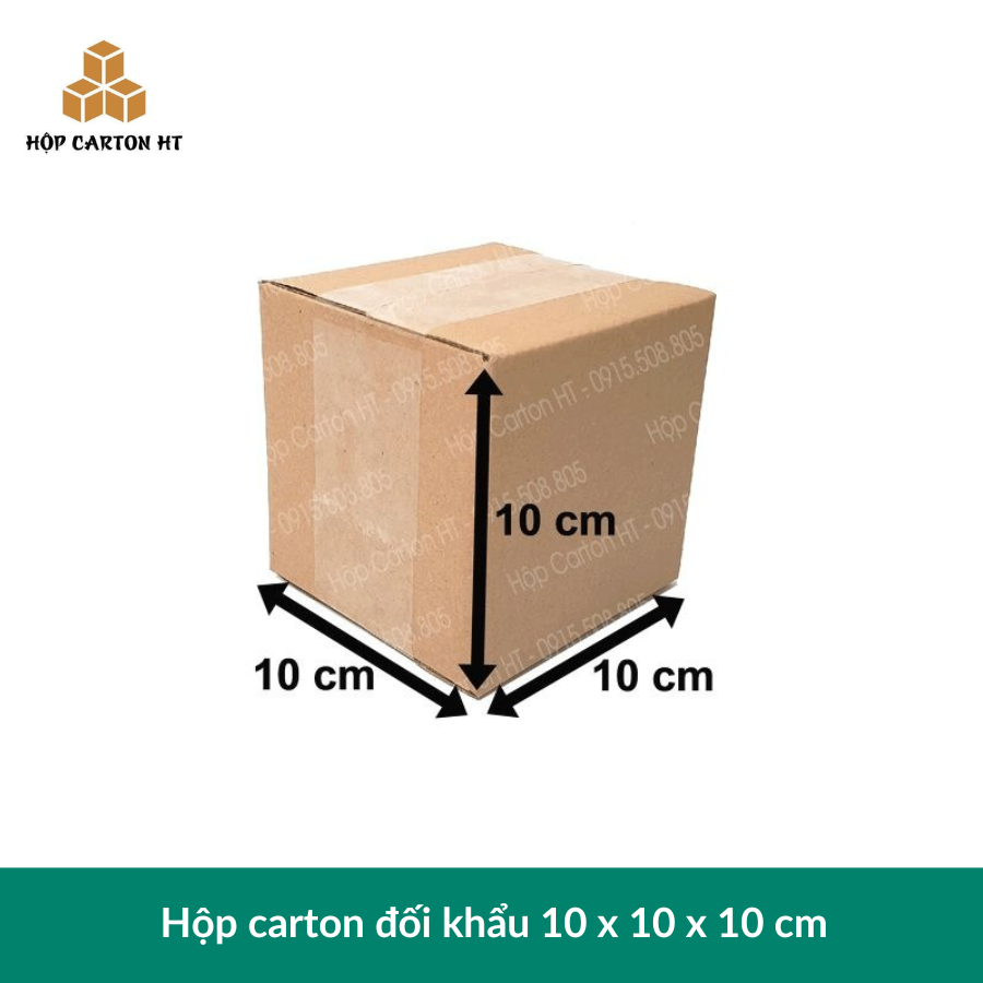 Hộp carton  E 10x10x10