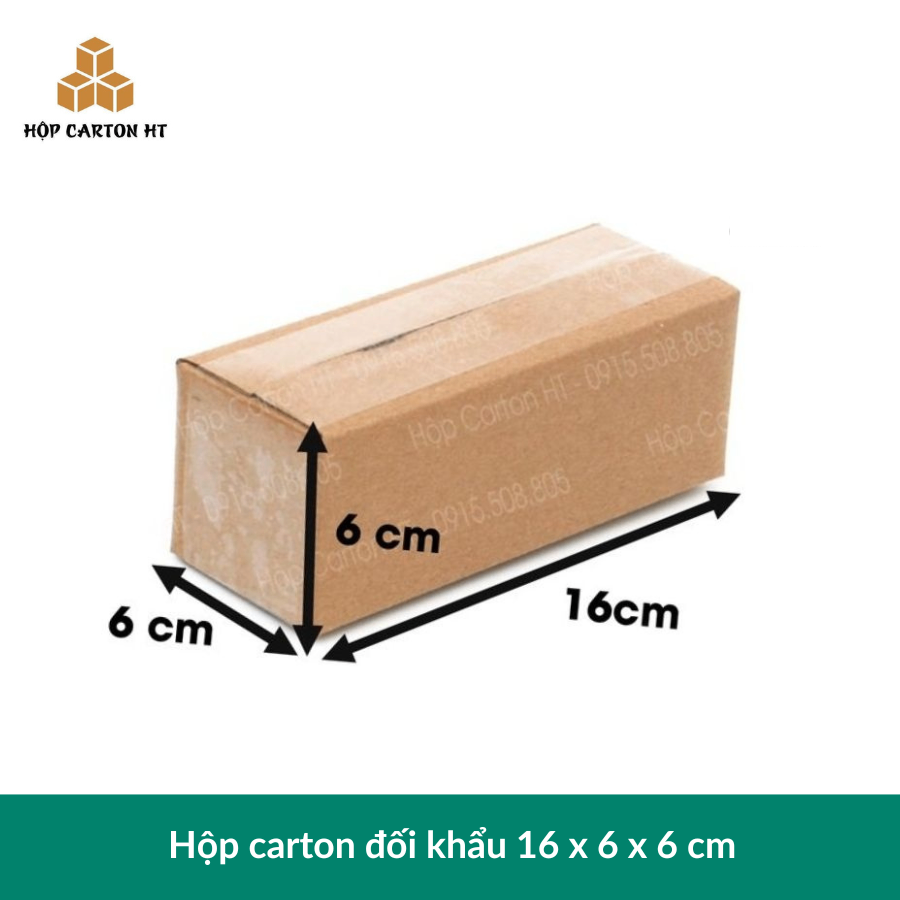 Hộp carton  E 16x6x6