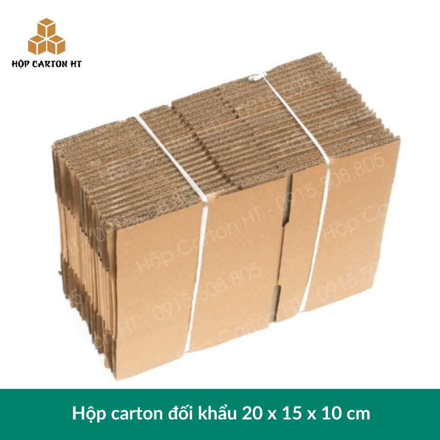 Hộp carton  B 20x15x10