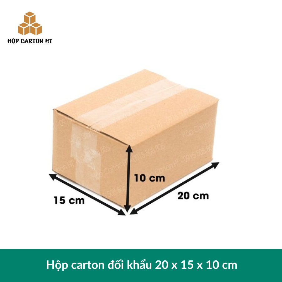 Hộp carton  B 20x15x10