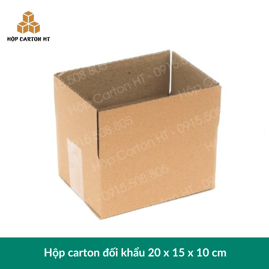 Hộp carton  B 20x15x10