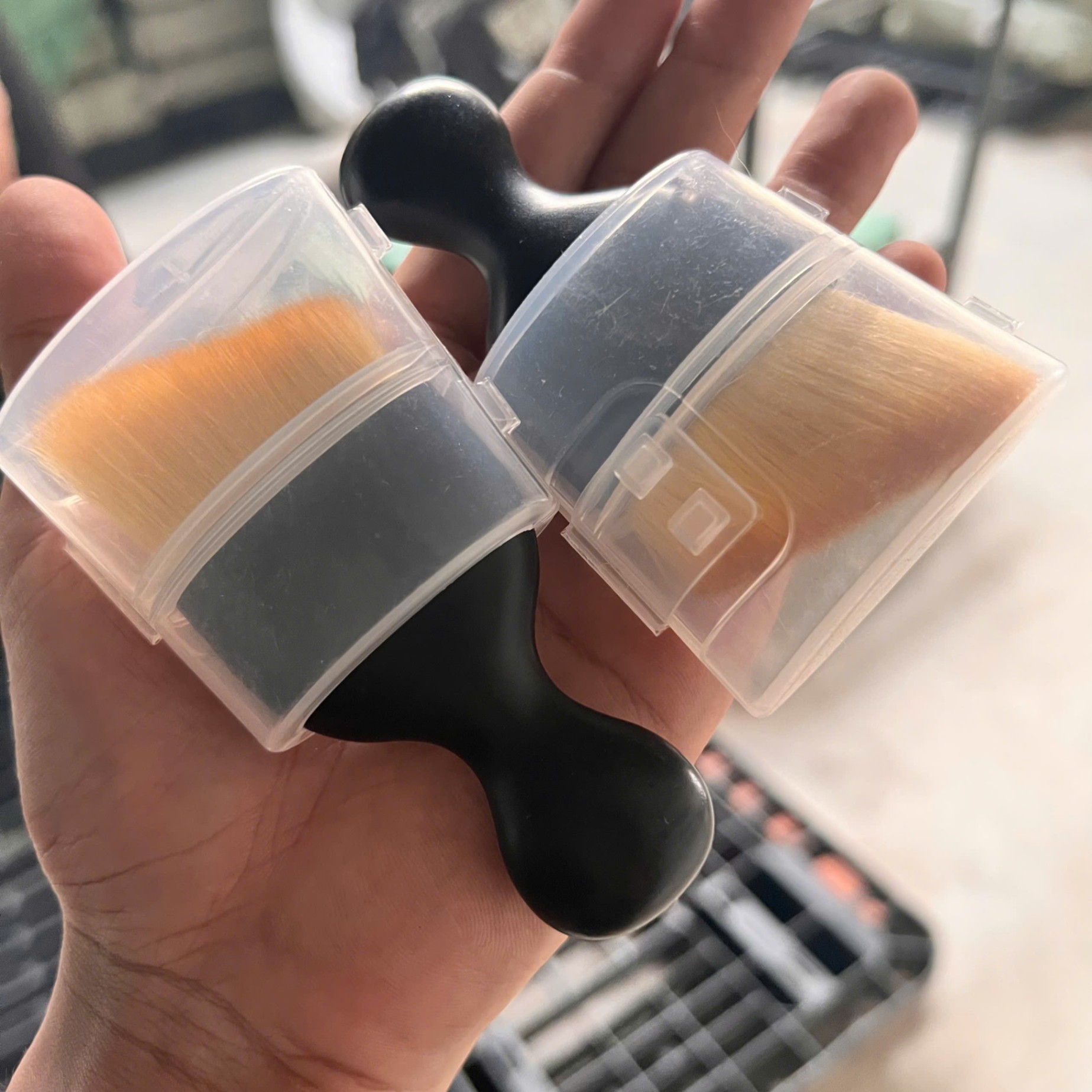 Chổi Vệ Sinh Ô Tô Bàn Phím Laptop Chổi Vệ Sinh Máy Tính, Chổi Quét Mini Vệ Sinh Nội Thất Xê Đầu Chổi Cong Sợi Lông Mềm - Giá Sỉ