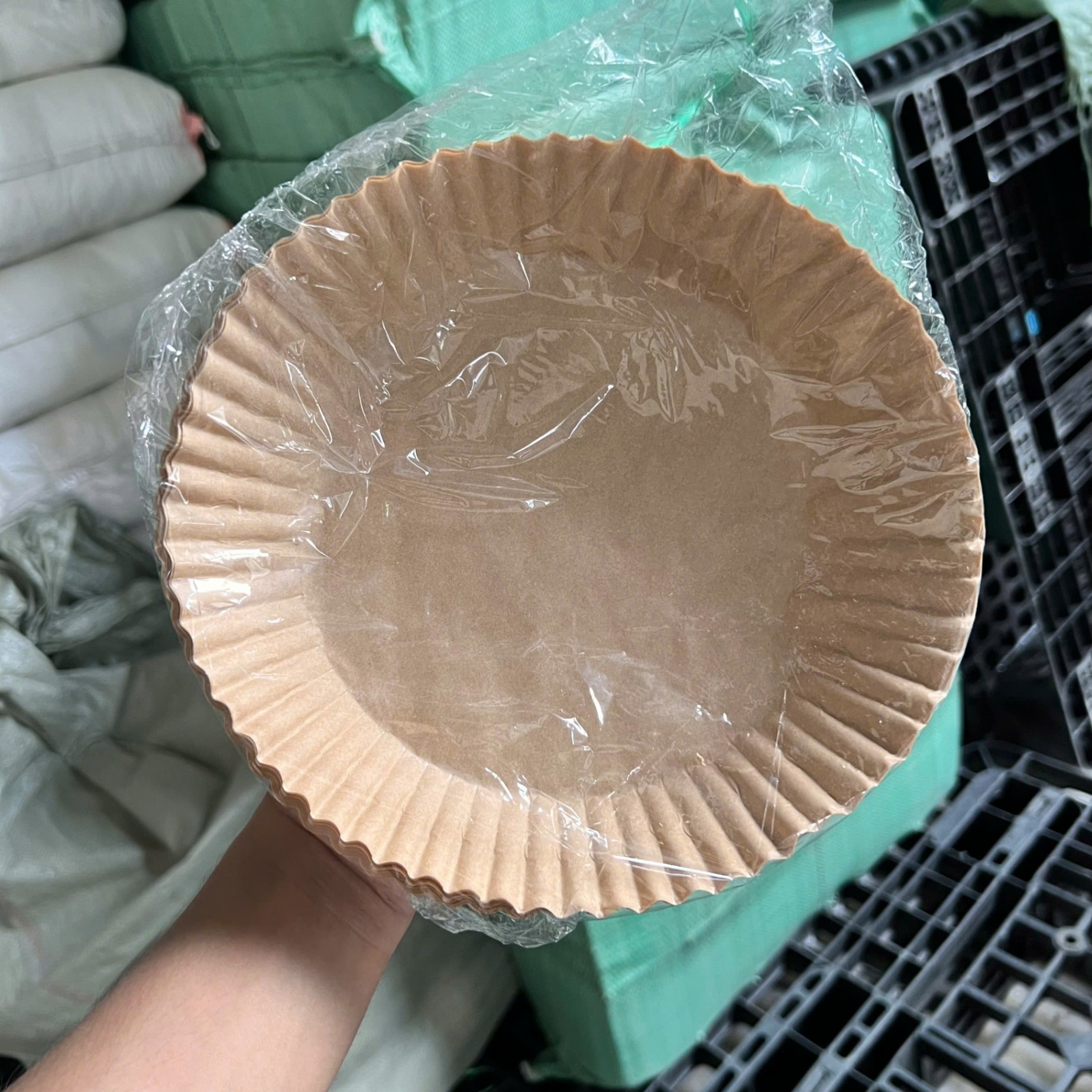 Giấy Nến Vàng Hình Tròn Chống Thấm Dầu Mỡ Lót Nồi Chiên Không Dầu - Set 50 Giấy Nến Tròn Tròn Thấm Dầu - Giá Sỉ