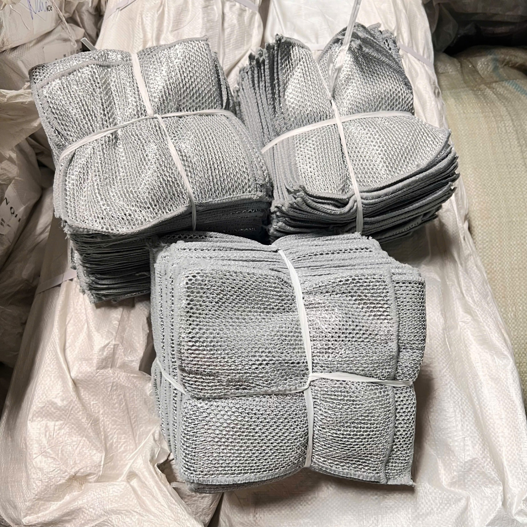 Khăn Vải Lưới Rửa Chén, Khăn Lau Bếp Kim Loại - Khăn Lau Nhà Bếp Bằng Vải Lưới Sợi Kim Loại Chống Bám Dầu - Giá Sỉ