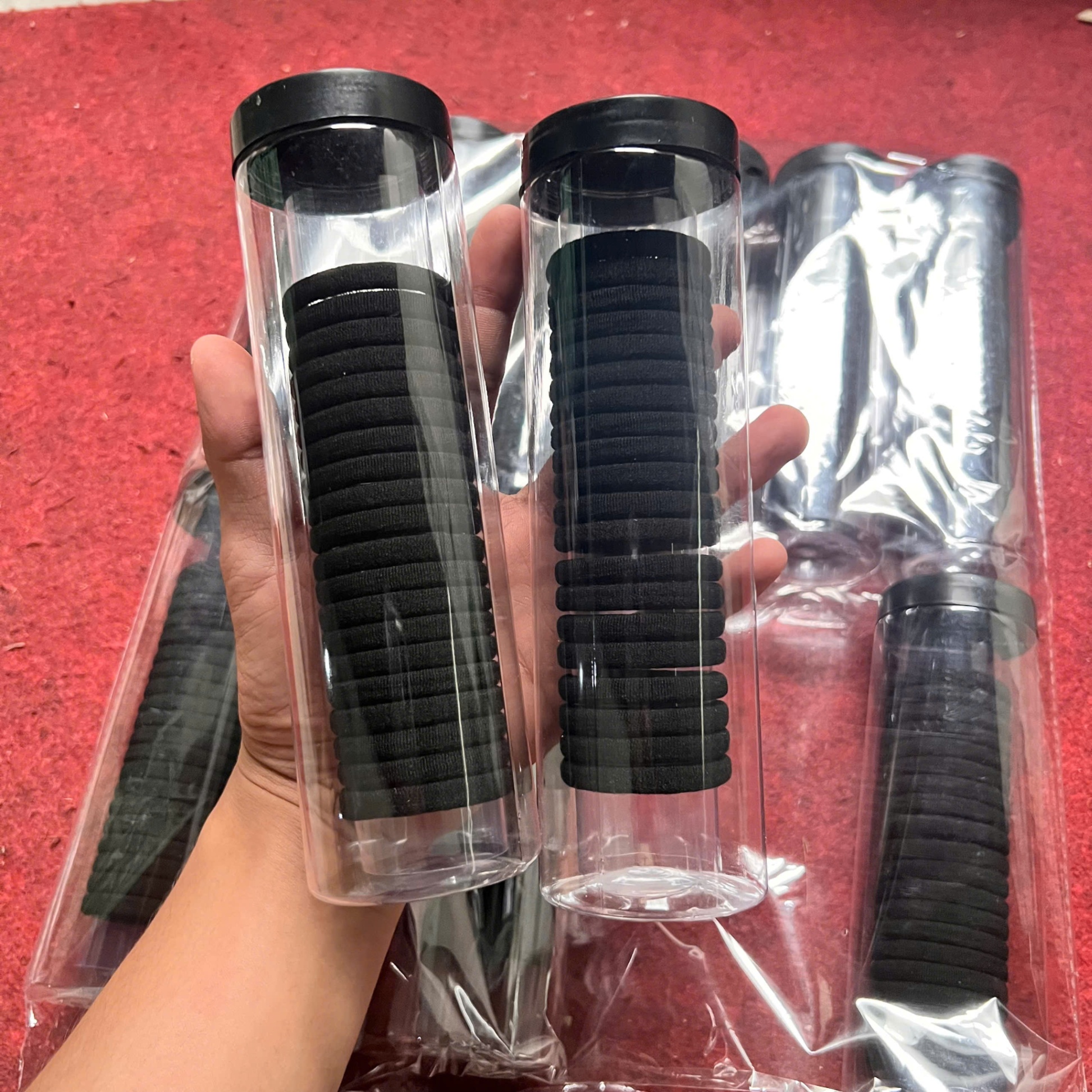 Ống 20 Dây Thun Cột Tóc Bản To Không Đường May Không Đau Tóc Phụ Kiện Tóc Cho Nữ và Bé Gái - Thun Cột Tóc - Giá Sỉ