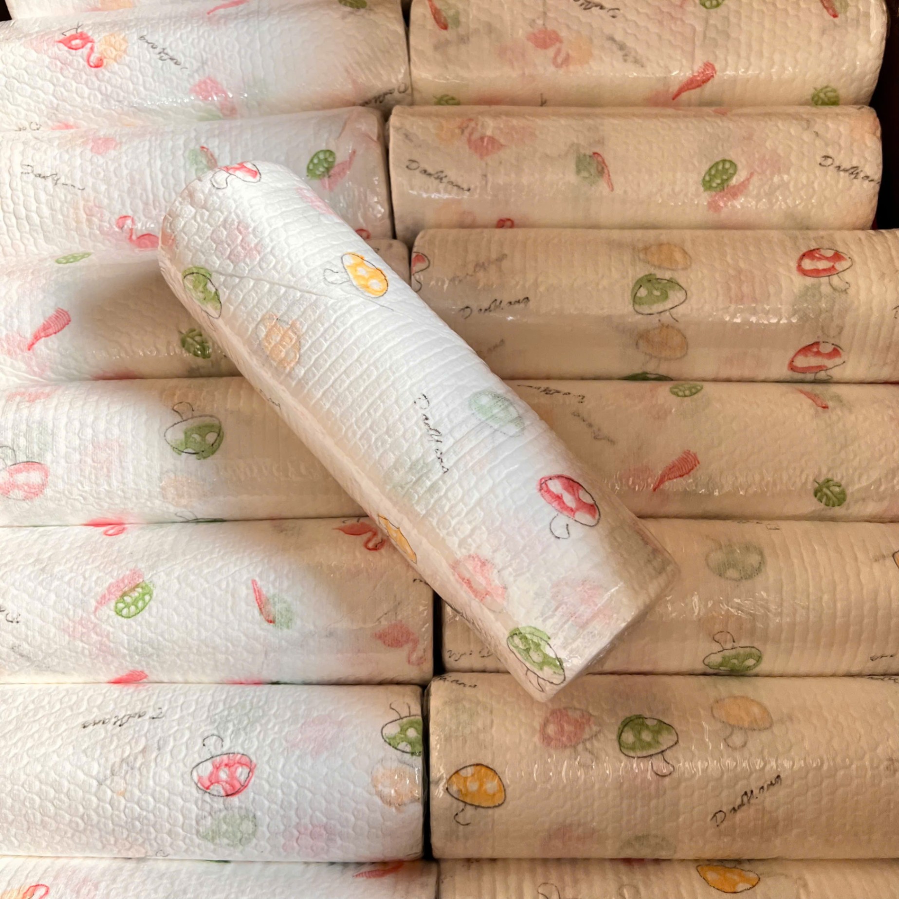 Cuộn Khăn 25CM Giấy Lau Bếp Đa Năng Có Thể Tái Sử Dụng Nhiều Lần - Khăn Giấy Chuyên Dụng Nhà Bếp - Giá Sỉ