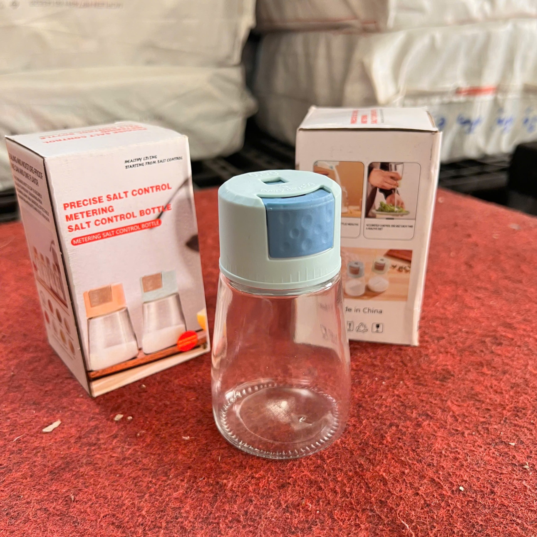 Hũ Đựng Gia Vị Thủy Tinh Kèm Nút Bấm Lọ Đựng Gia Vị Lọ Rắc Gia Vị Có Nút Bấm Tiện Lợi - Giá Sỉ