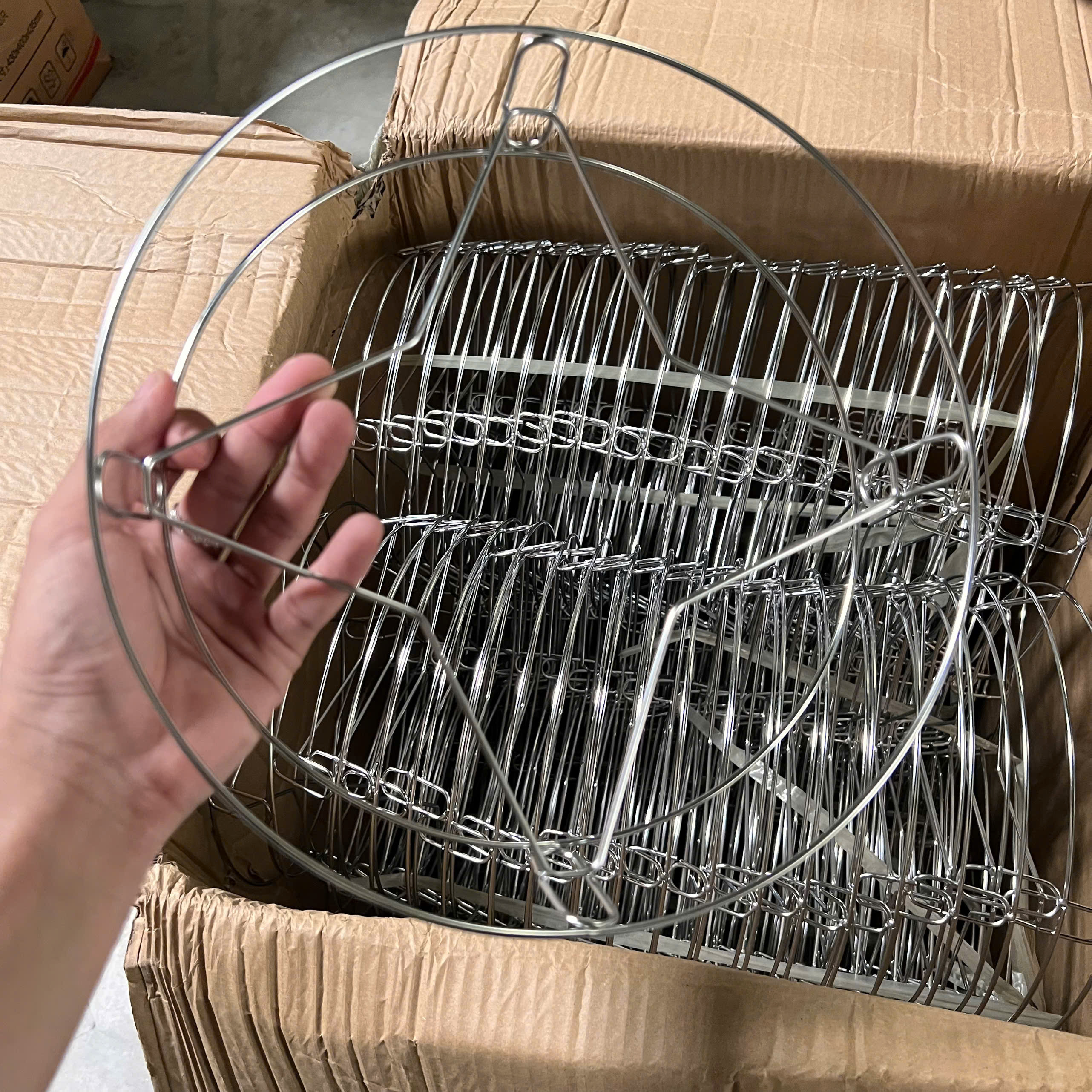 Đế Lót Nồi 26cm - Giá Hấp Inox Xửng Hấp Đa Năng Ngôi Sao - Giá Đỡ Nồi Hấp Hai Mặt Bằng Thép Không Gỉ - Giá Sỉ