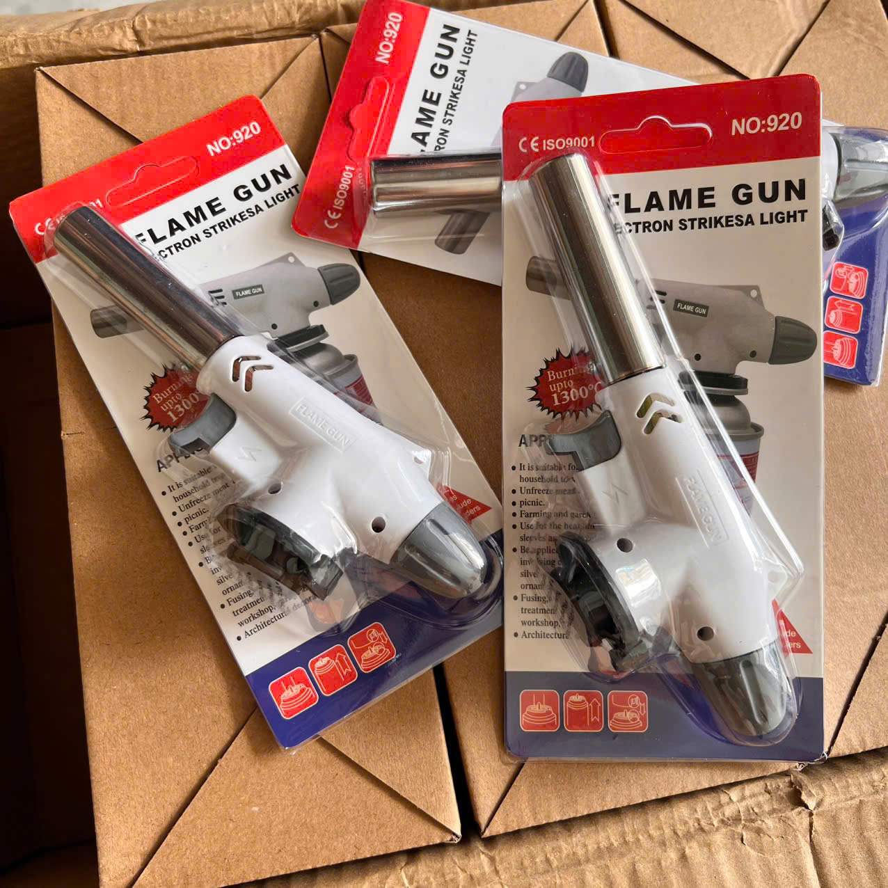 Khò Gas Mini Tự Động Đánh Lửa Flame Gun Đầu Khò Gas Chuyên Dụng - Núm điều Chỉnh Nhiệt 1400 Độ - Giá Sỉ