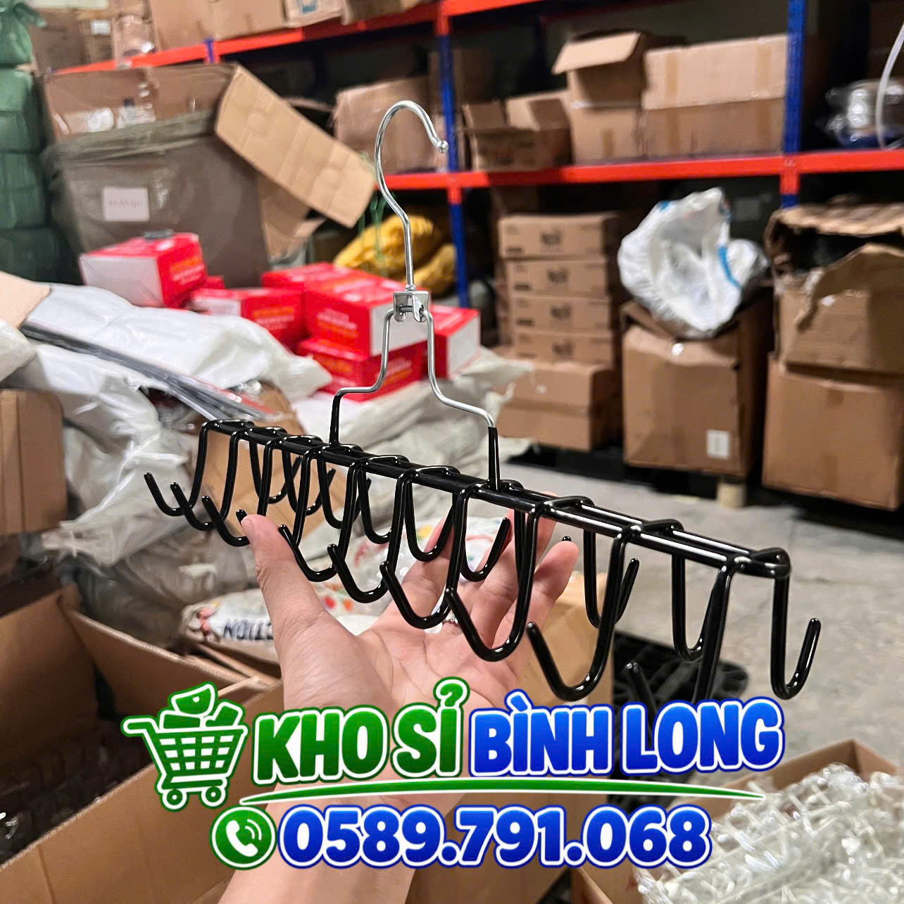 Móc Phơi 20 Nhánh Đa Năng Treo Đồ Lót Cà Vạt Thép Không Gỉ Bọc Nhựa Cao Cấp Gọn Gàng - Giá Sỉ