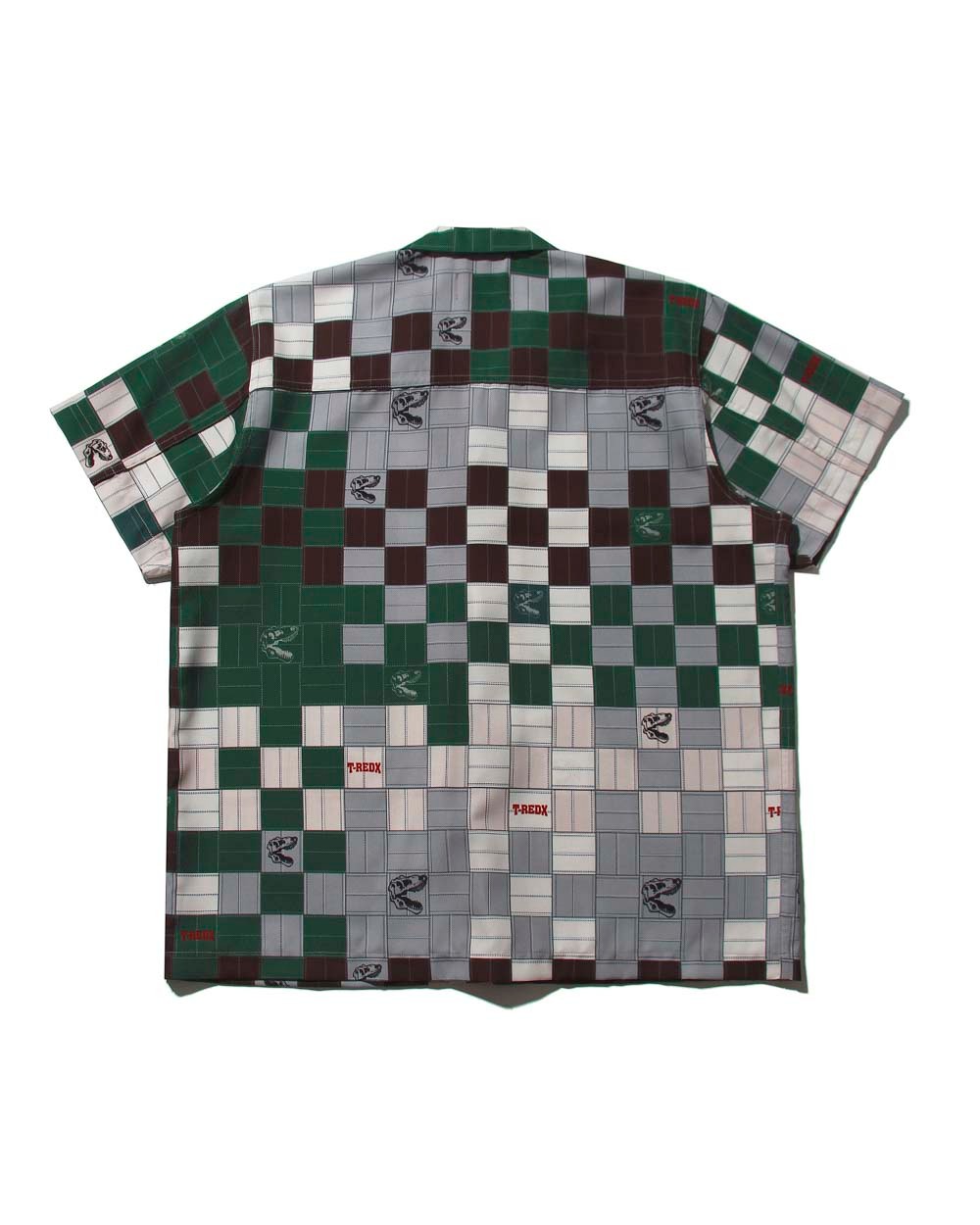 WEAVE CAMP SHIRT - Xanh Nâu