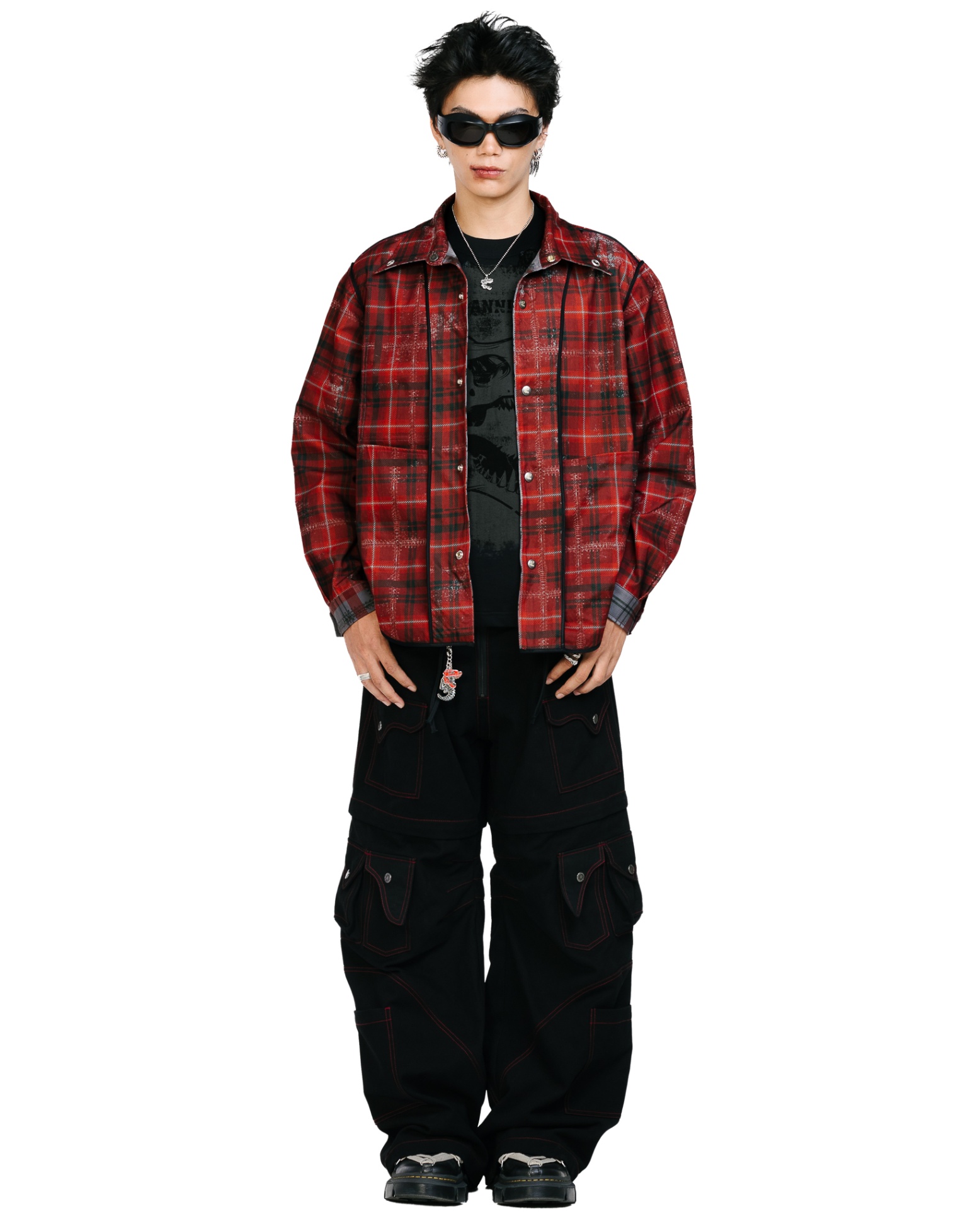 Dazzele Reversible Flannel Shirt