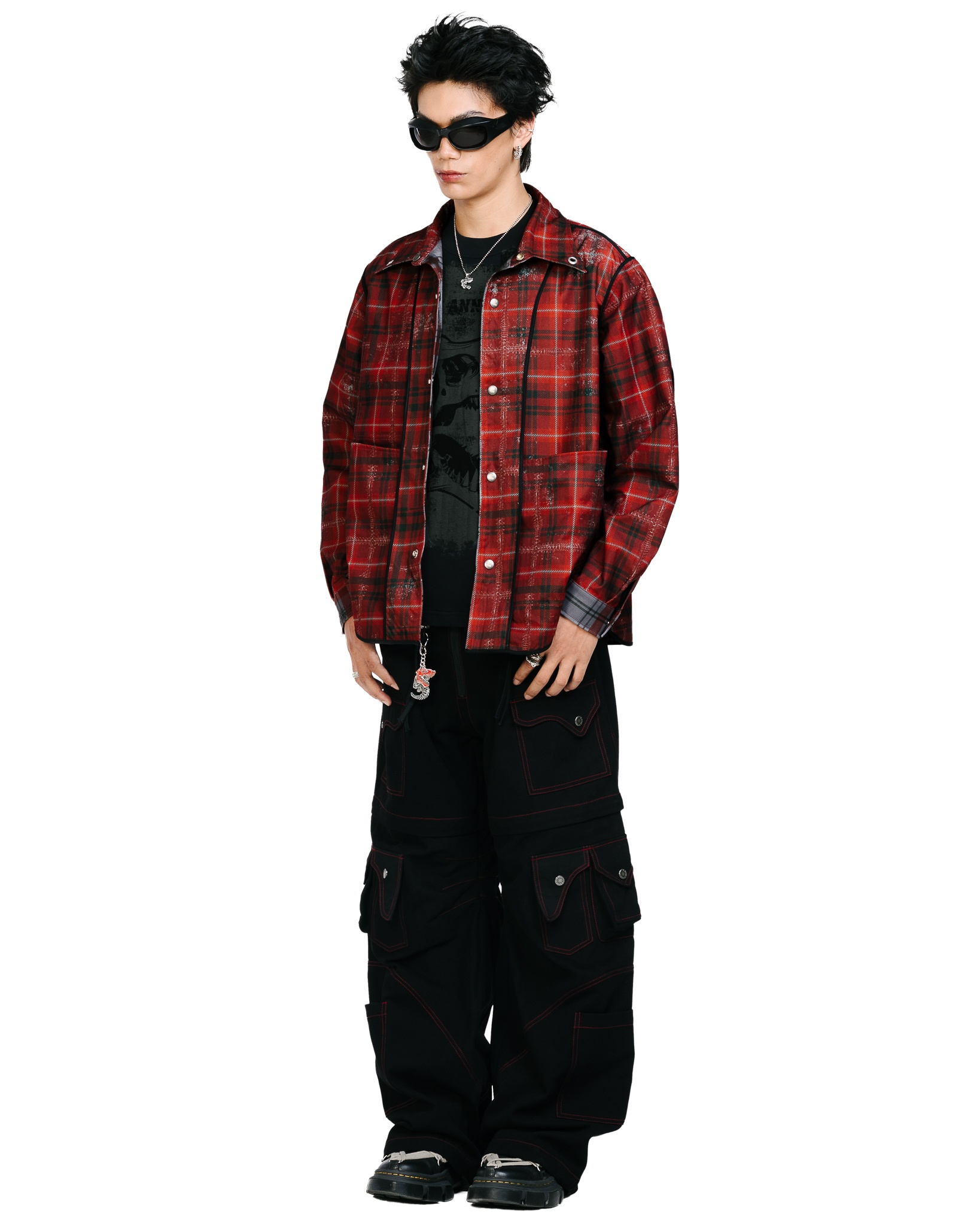 Dazzele Reversible Flannel Shirt