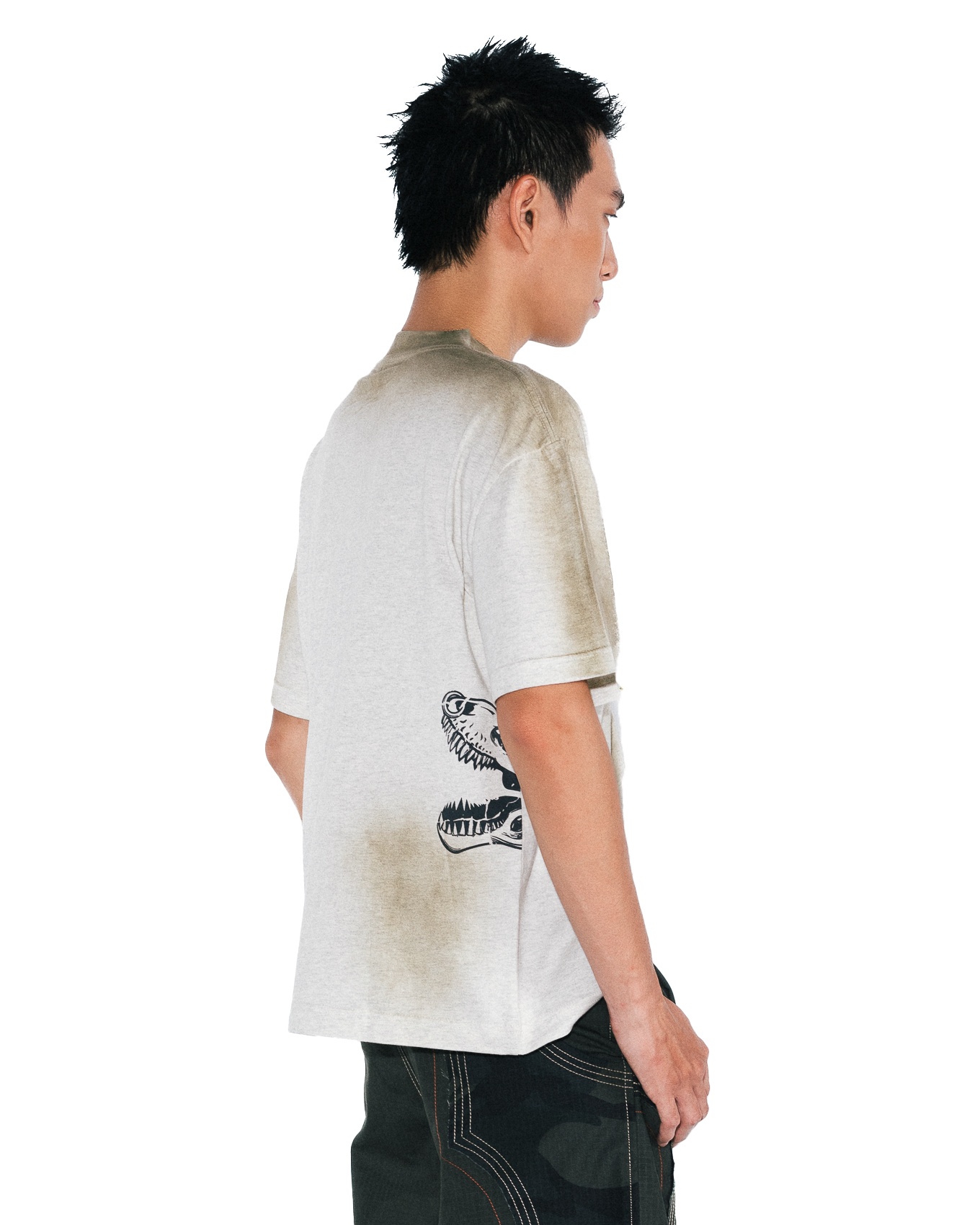 Bonedx Boxy Tee Dirt Wash