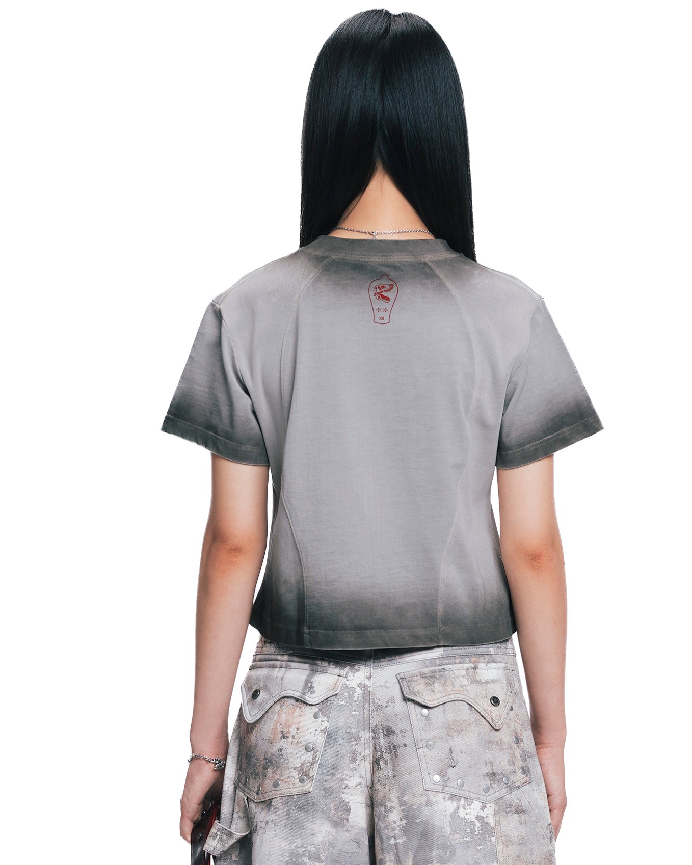 TR: Vase Baby Tee - RED